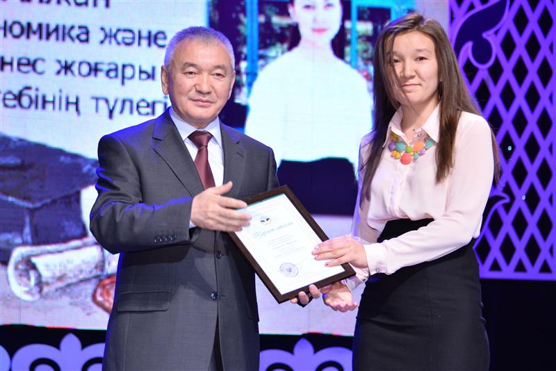 The first pro-rector of Kazakh National University, a graduate of the Faculty of Chemistry Muhambetkali Burkitbayev