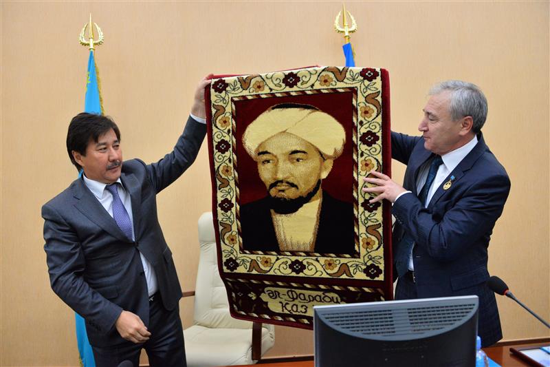 Gift of Kazakh National University named after Al-Farabi for graduate